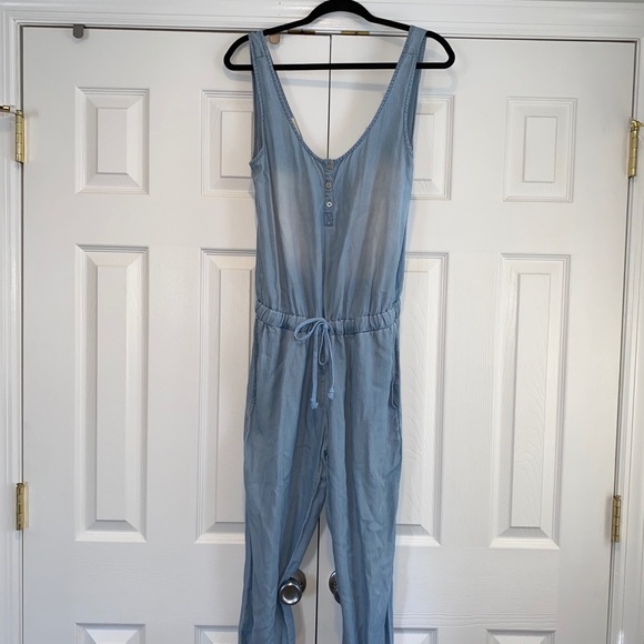 CLOTH & STONE denim jumpsuit - Picture 1 of 6